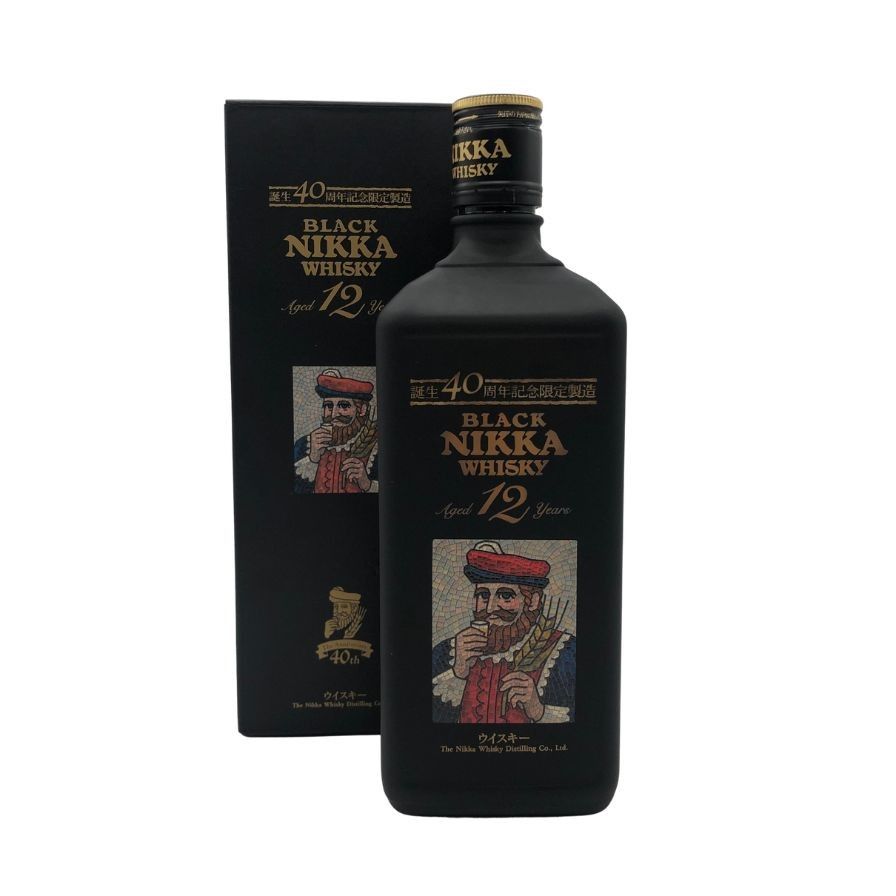ブラックニッカ 12年 誕生40周年記念限定 720ml - メルカリ