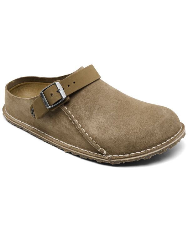 ビルケンシュトック レディース シューズ スニーカー スエード Birkenstock Womens Lutry 365 Suede Clogs from Finish Line Gray Taupe