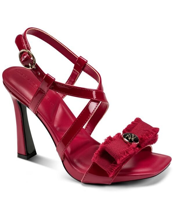 カール ラガーフェルド レディース シューズ サンダル ヒール KARLAGERFELD PARIS Womens Currin StilettoHeel SquareToe Strappy Sand 27,860円