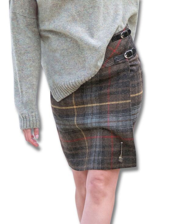 ケルティックアンドコー レディース ボトムスカート A ライン ウール Celtic Co Womens The British Celt Kilt Plaid ALine Wool Skirtann