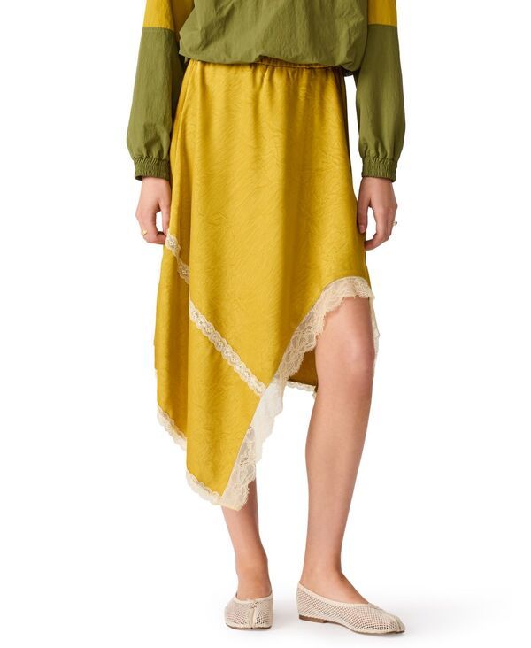 スティーブ マデン レディース ボトムスカート Steve Madden Womensereena HighLow Skirt Oilslick