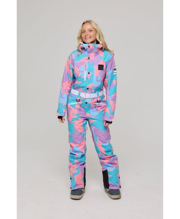 オースク レディース アウター コート OOSC Womens Del Mar Ski Suit Pink blue and purple ブルー