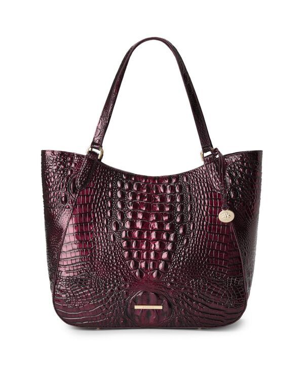ブランミン レディース バッグ レザー Brahmin Aliza Melbourne Large Leather Tote Handbag Oxblood オックスブラッド 58,740円