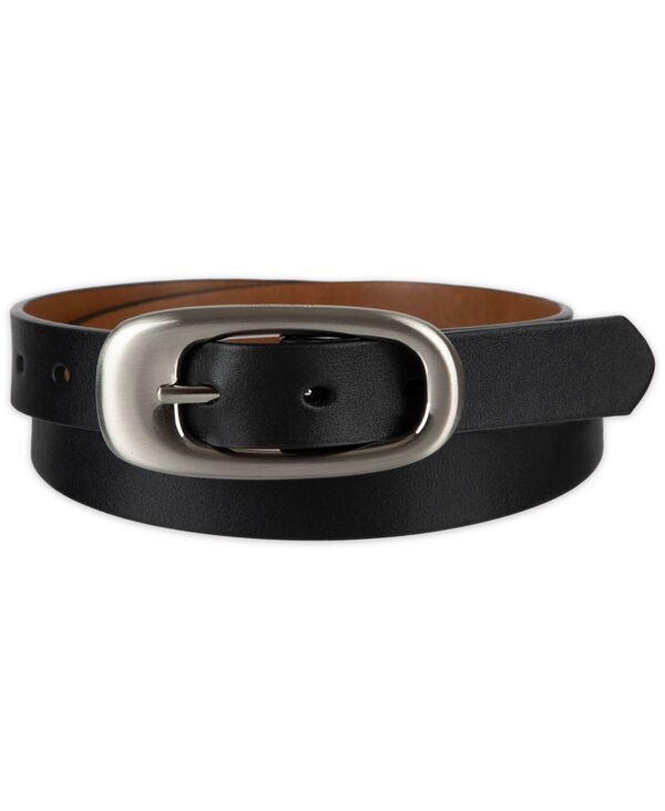 カルバンクライン レディース アクセサリー ベルト レザー Calvin Klein Reversibleather Puffed Oval CenterBar Buckle Belt BlackCo
