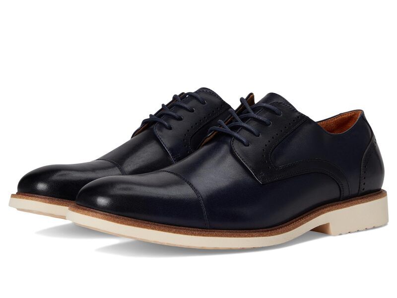 ステイシーアダムス メンズ シューズ オックスフォード キャップ レース Stacy Adams Wesbridge Cap Toe LaceUp Navy ネイビー