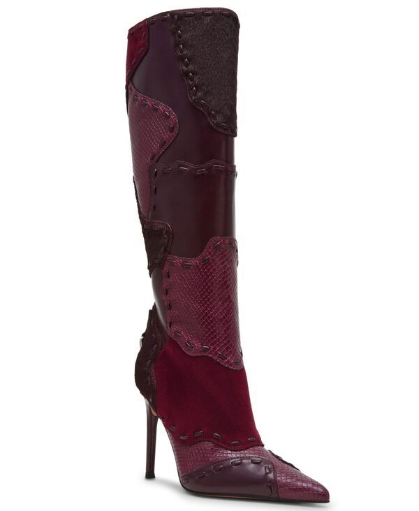 スティーブ マデン レディース シューズ ブーツ・レインブーツ Steve Madden Womens Revive Studded KneeHigh Novelty Dress Boots Burg 44,280円