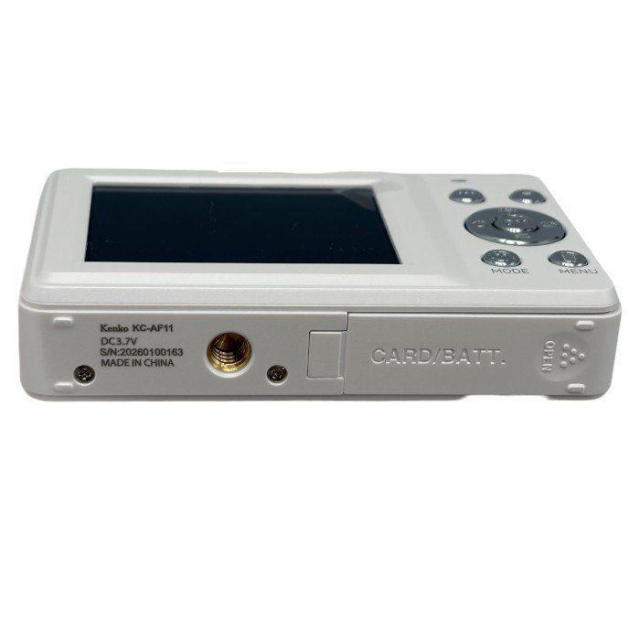 未使用品 Kenko ケンコー デジタルカメラ ホワイト KC-AF11(WH) 446393