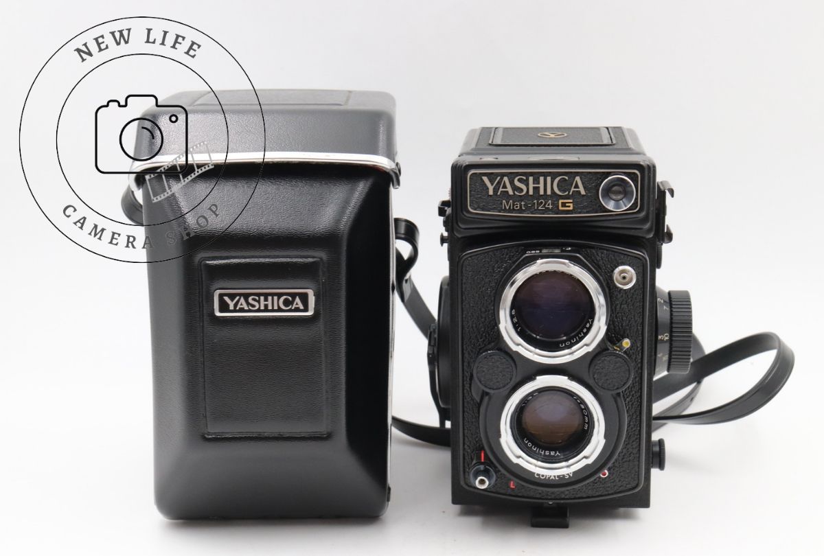 美品☆YASHICA Mat-124G ヤシカ マット 二眼レフカメラ フィルムカメラ ###19036