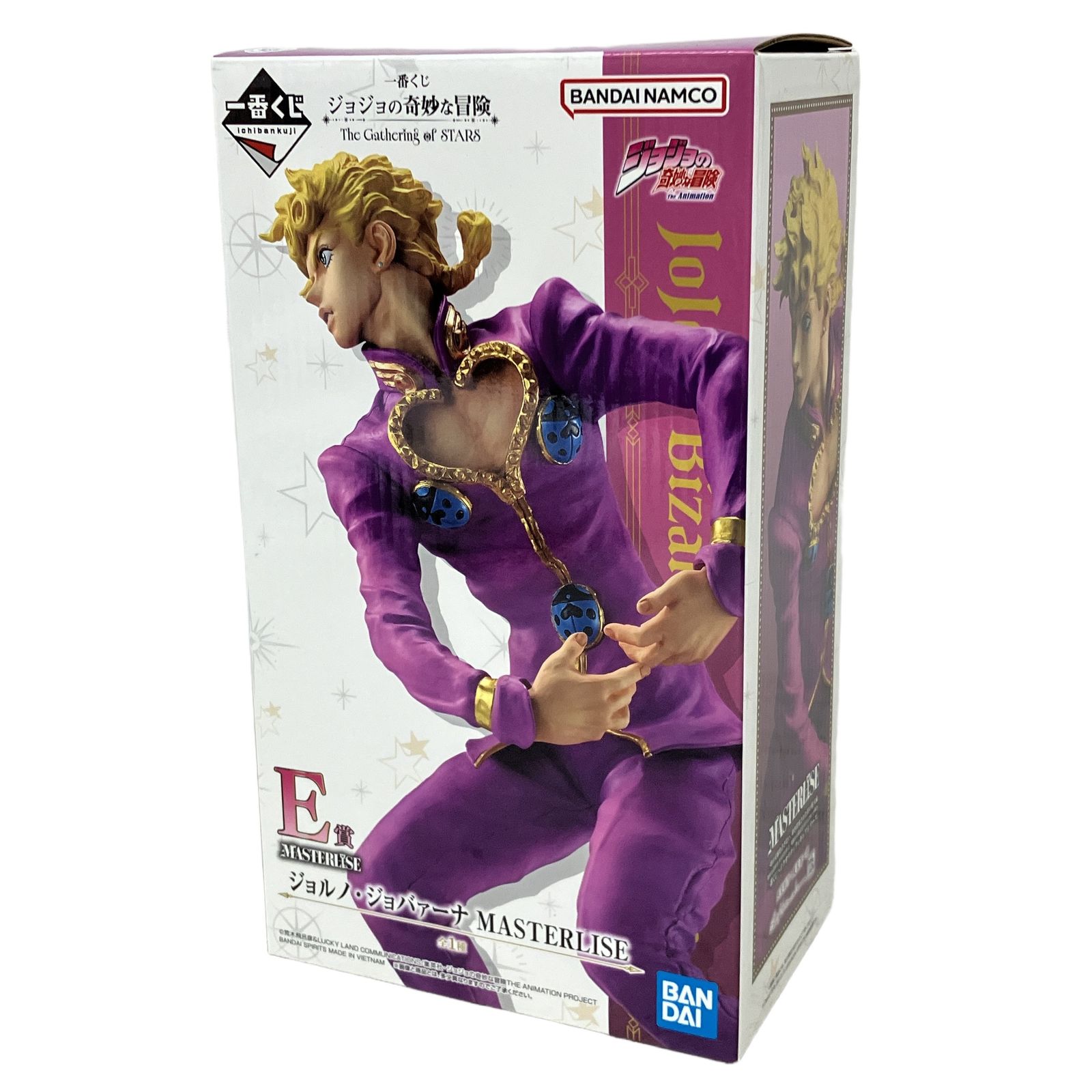 一番くじ ジョジョの奇妙な冒険 The Gathering of STARS E賞 フィギュア アニメ 未使用 M11662398