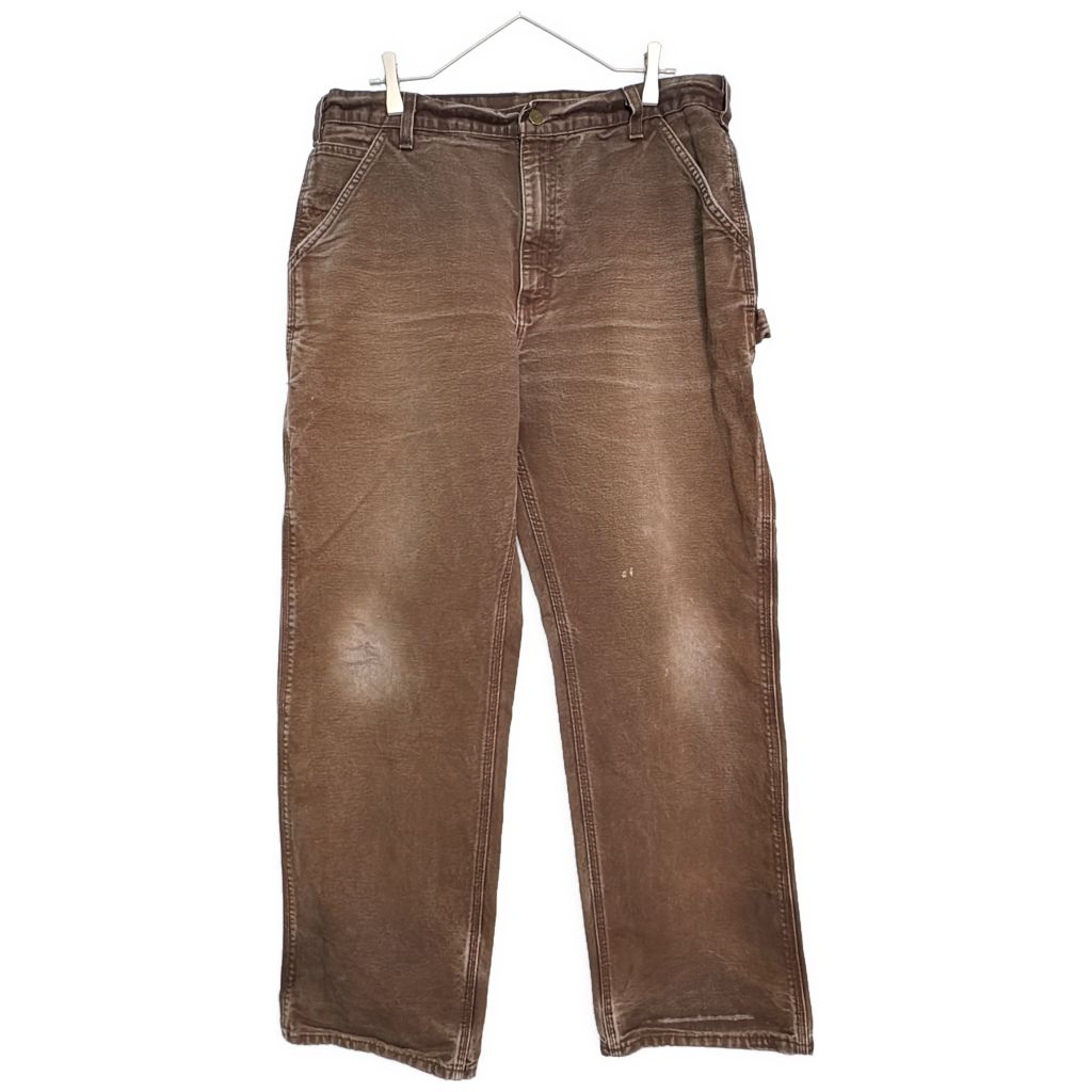 Carhartt / カーハート ダックペインターパンツ ブラウン (メンズ XL相当) 中古 古着 Z0783