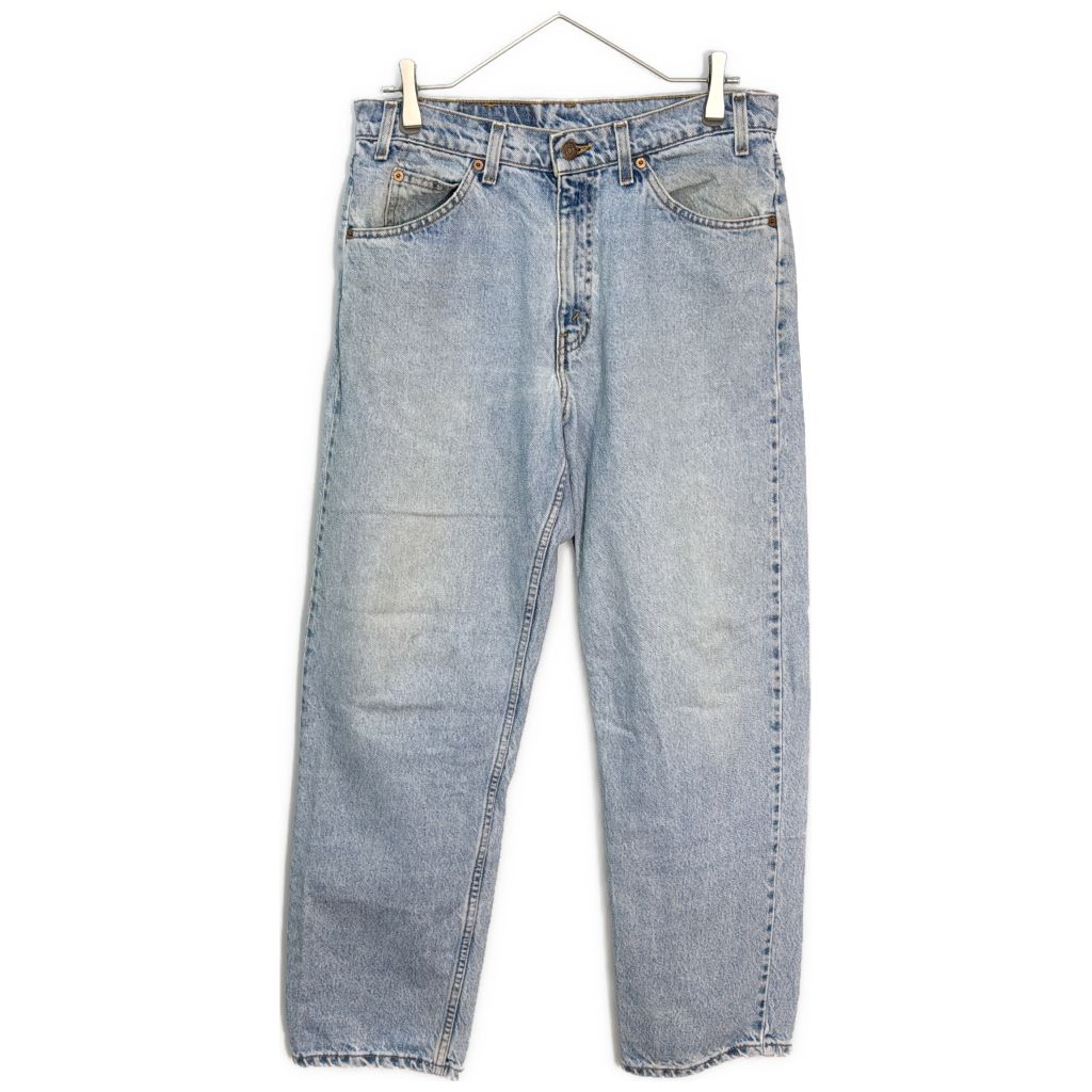 90年代 Levi\'s / リーバイス 550 デニムパンツ オレンジタブ ブルー (メンズ W32 L30) 中古 古着 Z0825