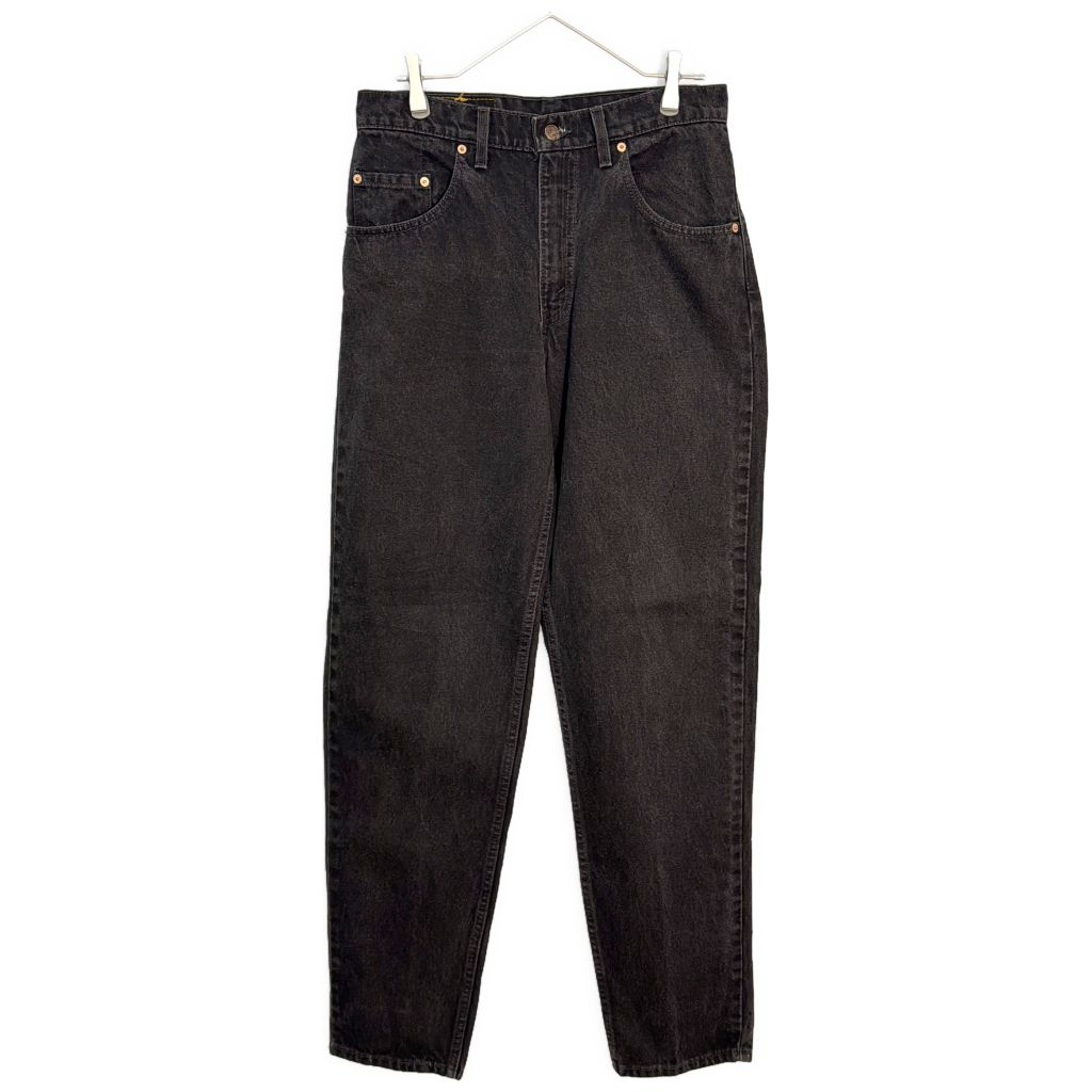 90年代 USA製 Levi\'s / リーバイス 560 デニムパンツ ブラック (メンズ W32 L34) 中古 古着 Z0831