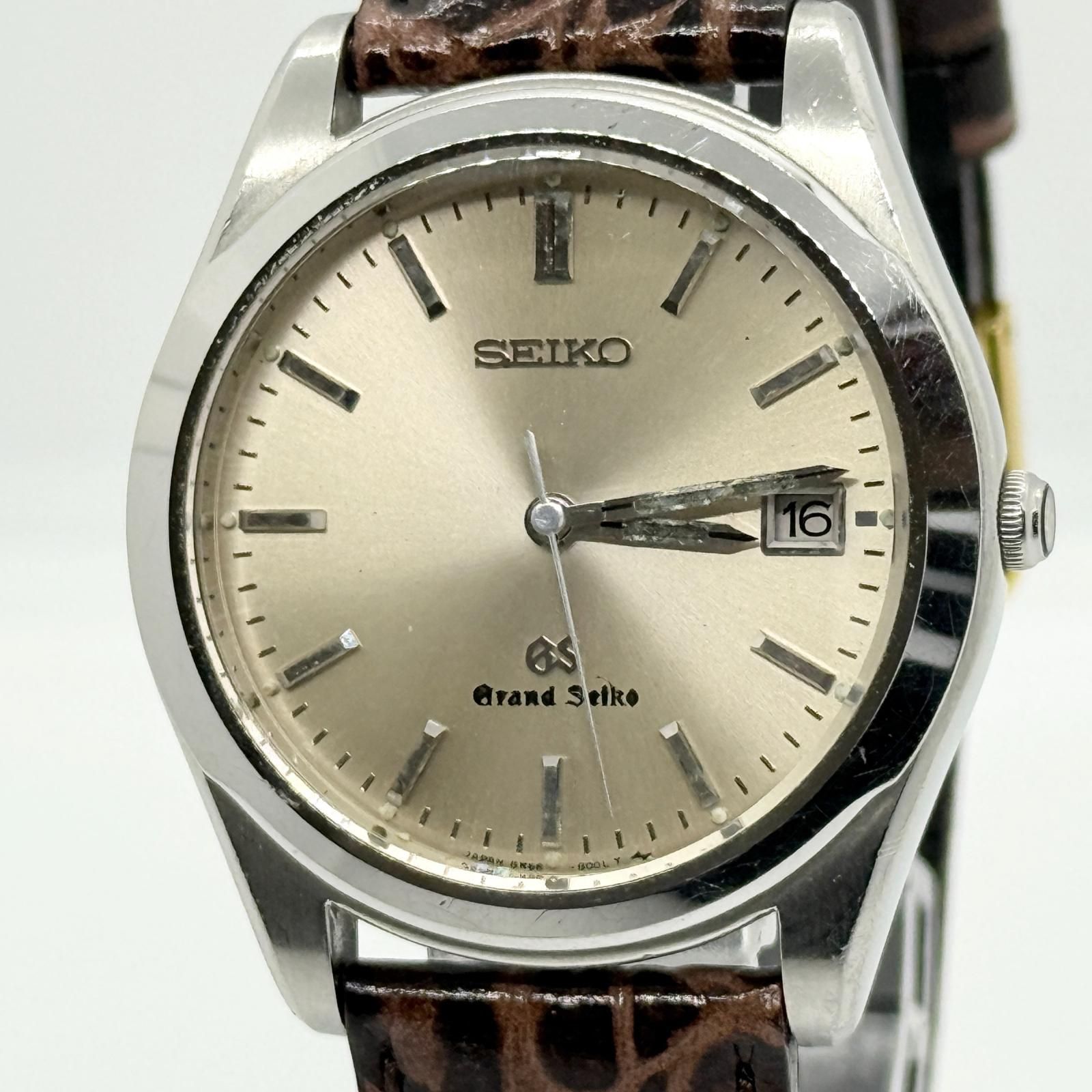 SEIKO セイコー GRAND SEIKO グランドセイコー 8N65-8000 シルバー QZ