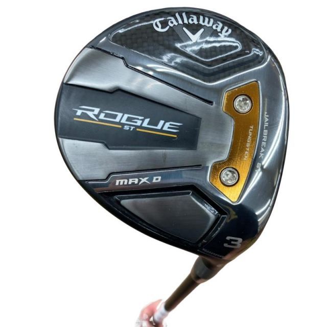 【中古】 キャロウェイ ROGUE ST MAX D 3W フェアウェイウッド FW VENTUS 5 for CW(ROGUE ST FW) (フレックスSR) メンズ 男性用 右利き 右用 Cランク ゴルフクラブ