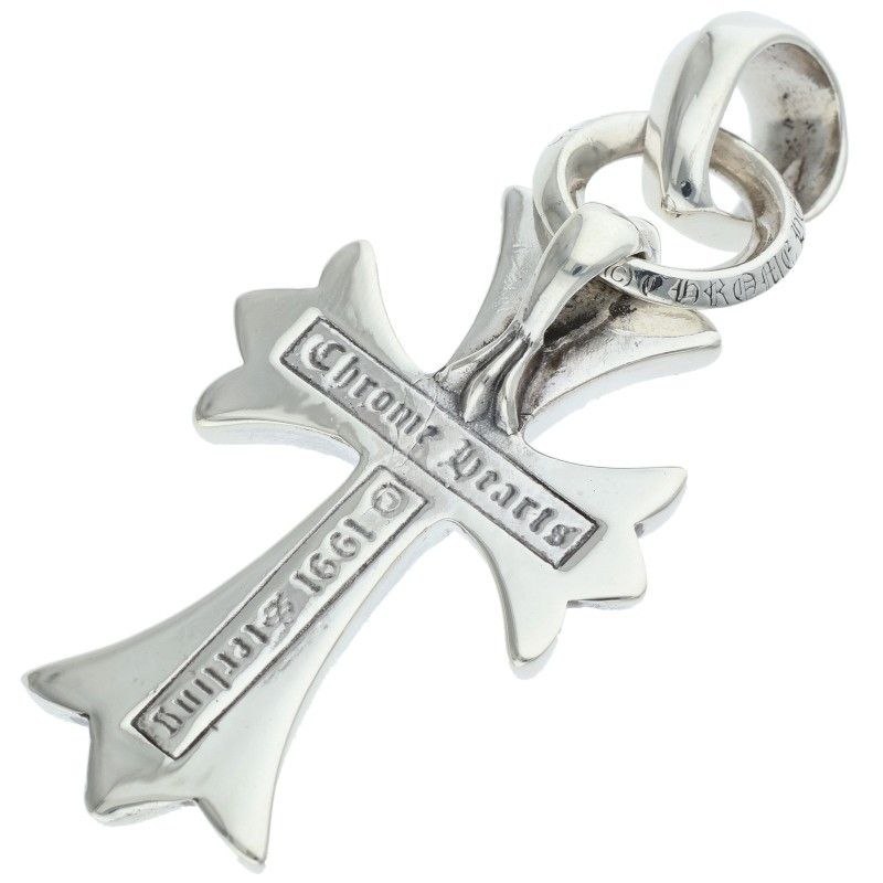 Chrome Hearts CH CRS SML W/BALE / Small CH Cross with Bale W Bale