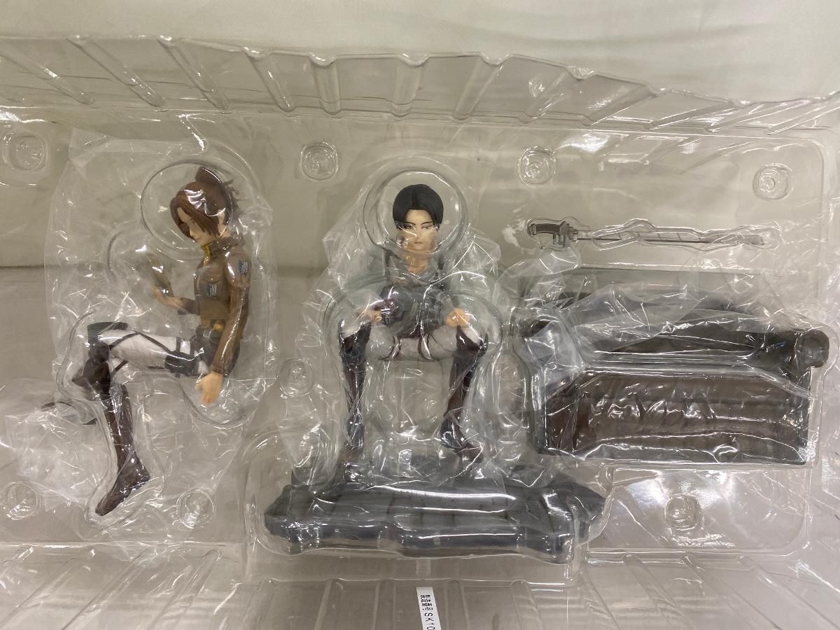 ダブルチャンスキャンペーン リヴァイ&ハンジ フィギュアセット 一番