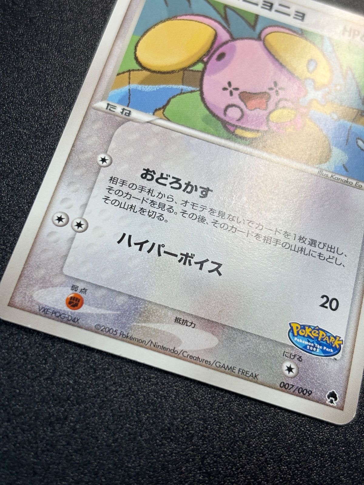 ポケパークのゴニョニョ プロモ 007/009 - メルカリ