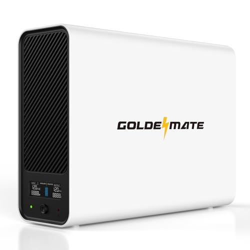 GOLDENMATE 無停電電源装置 UPS 1000VA Pro/800W ホワイト【送料無料】【☆Yuki☆Shop】 28,087円
