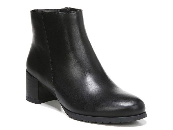 ナチュライザー レディース シューズ ブーツ・レインブーツ Naturalizer Bay Bootie Black Leather ブラック