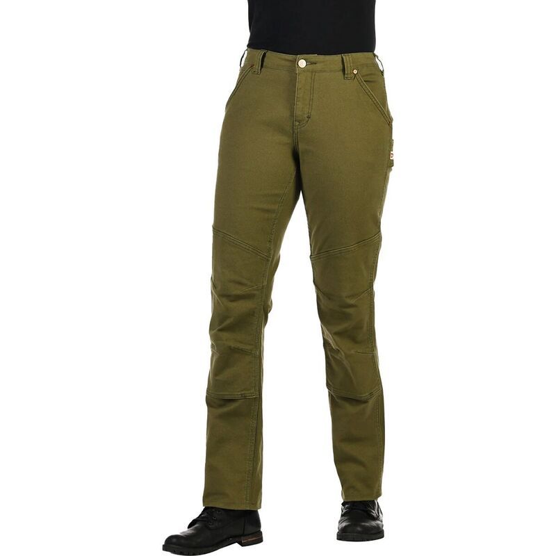 ダブテイル レディース ボトムス カジュアルパンツ Dovetail Workwear GO TO Stretch Canvas Pant Womens Kelp Green グリーン