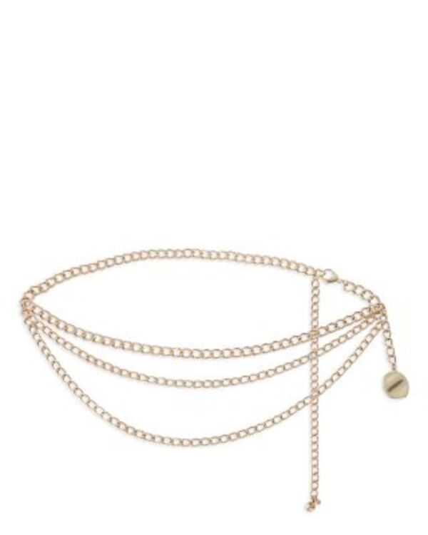 エティカ レディース アクセサリー ベルト Ettika Modern Edge Multi Row Chain Belt Gold ゴールド