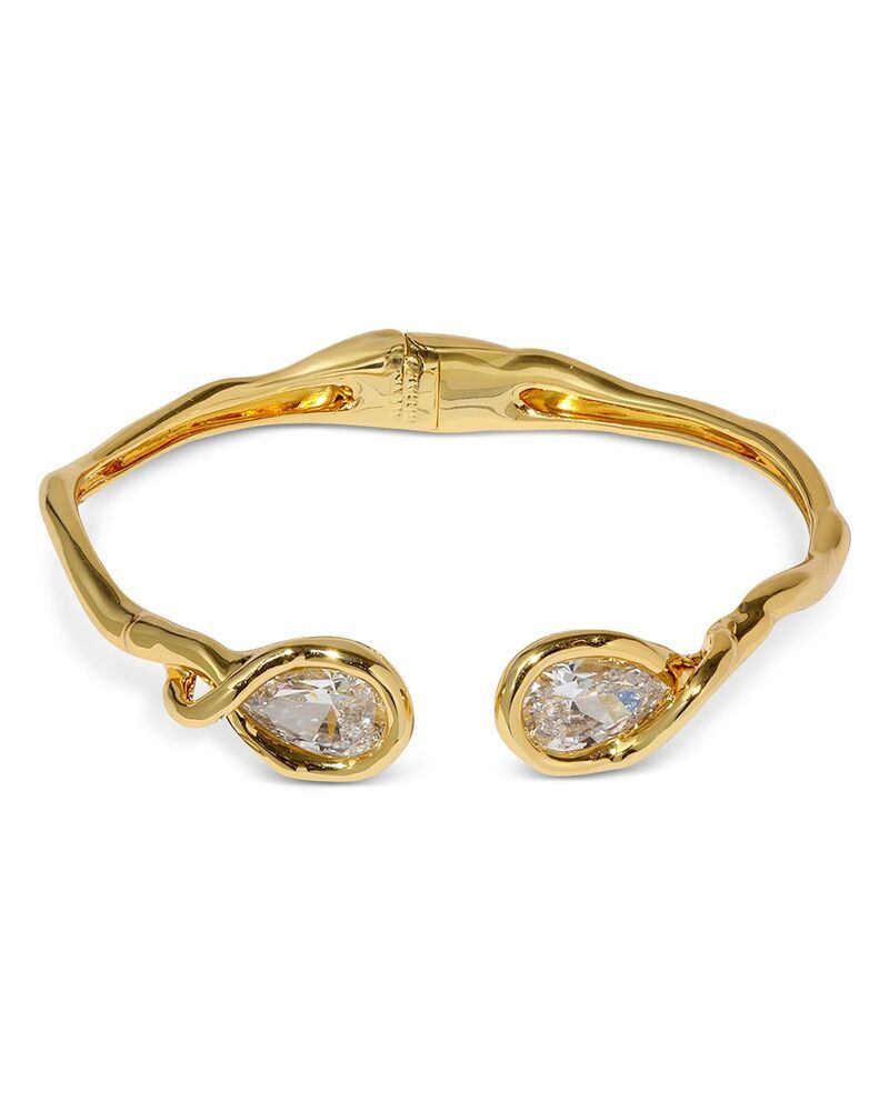 アレクシス ビッター レディース アクセサリー ブレスレット・バングル・アンクレット Alexis Bittar Asterales Floating Cubic Zirconia Cuff Brac