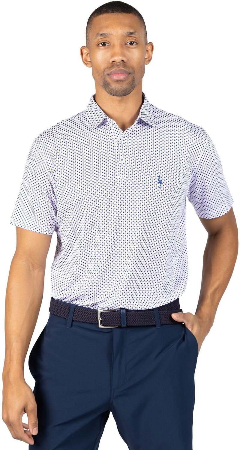テーラーバード メンズ トップス ポロシャツ TailorByrd Menstars Performance Polo White ホワイト 8,610円