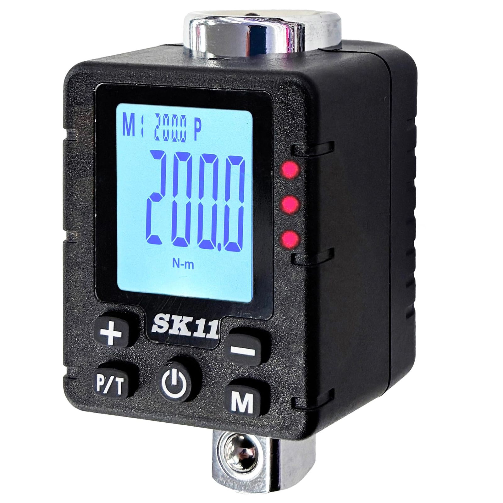 SK11(エスケー11) デジタルトルクアダプター 特典カラビナ付き 差込角12.7mm 測定範囲10?200N・m SDP4-200 ECt c89aa0a6