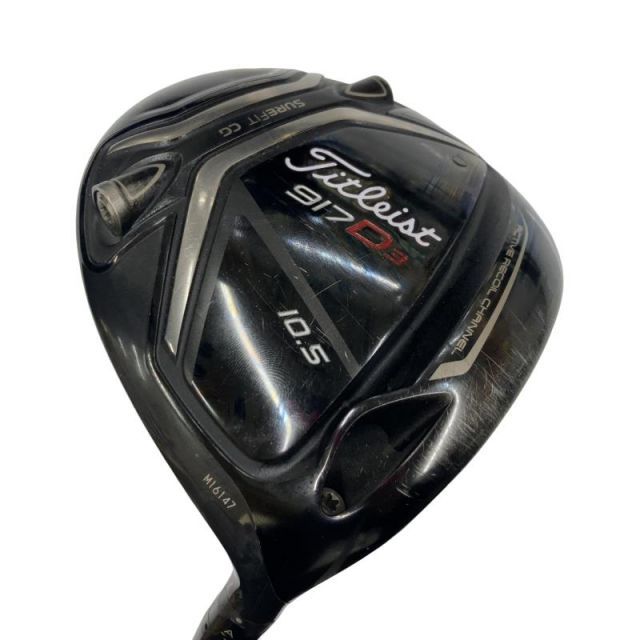 【中古】 タイトリスト 917 D3 10.5° ドライバー DR 純正特注シャフト (フレックスS) メンズ 男性用 右利き 右用 Cランク ゴルフクラブ
