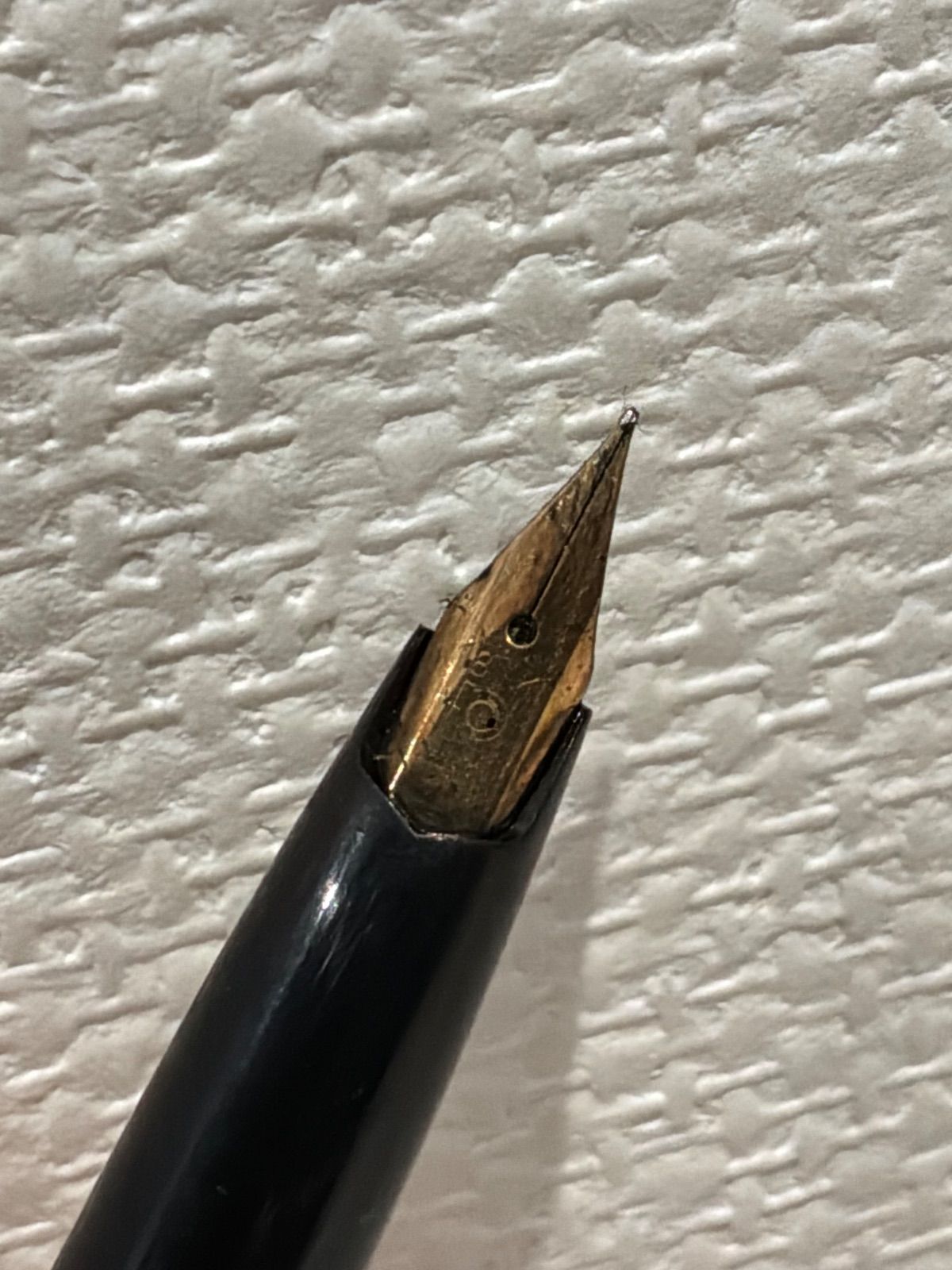 PLATINUM プラチナ 万年筆 ペン先 18K刻印 ヴィンテージ 昭和レトロ