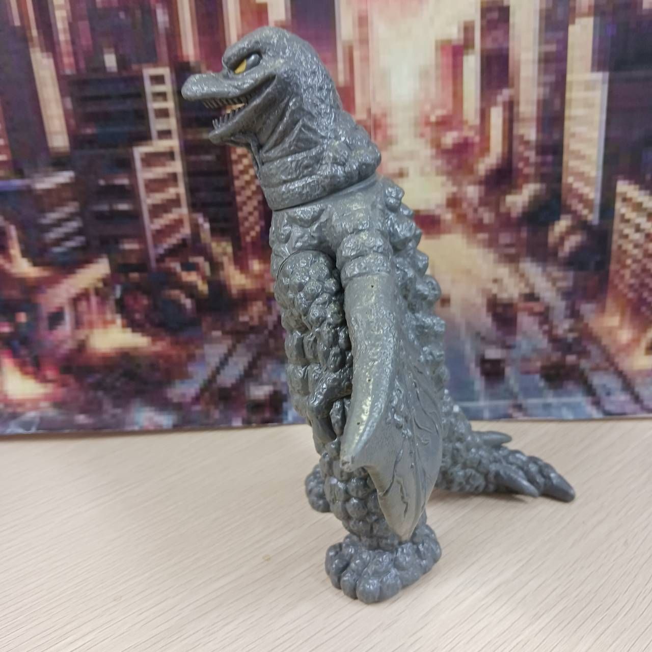 日本製】バンダイ ウルトラ怪獣シリーズ ギコギラー ソフビ 1989年【16
