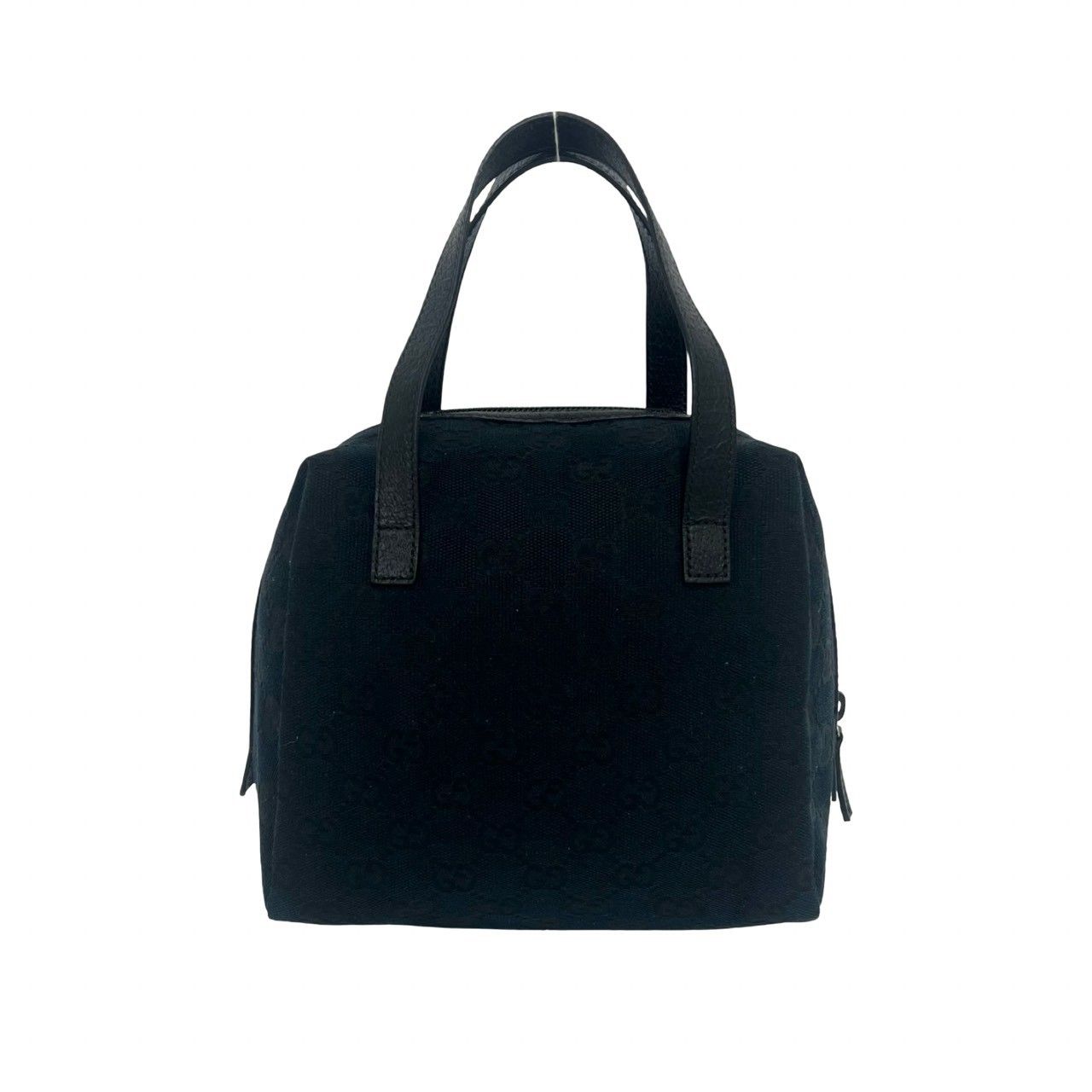 グッチ　ggキャンバス　ハンドバッグ 極 美品 GUCCI グッチ GG 柄 GG キャンバス レザー 本革 ハンドバッグ