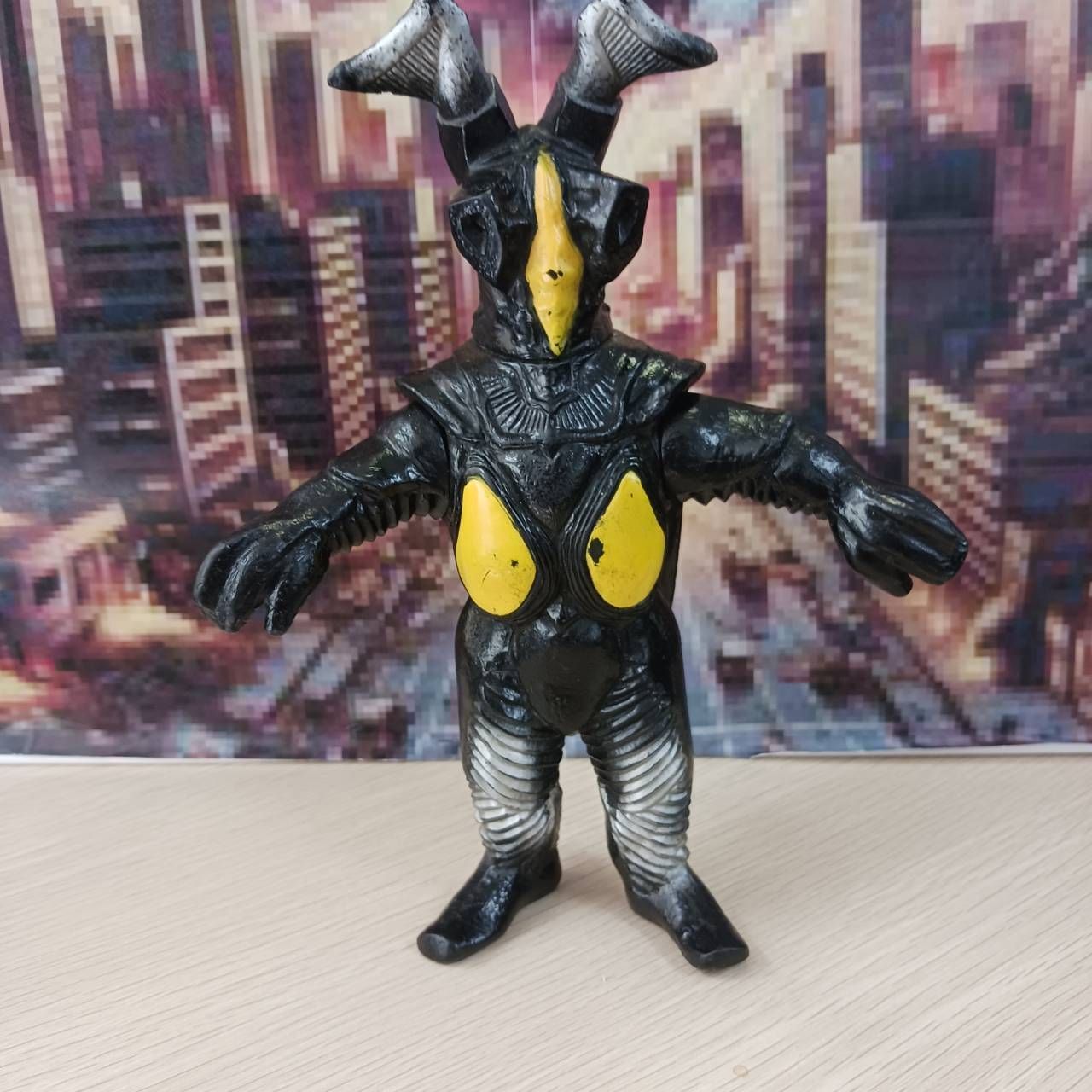 日本製】ウルトラ怪獣 ゼットン 初期 硬質ソフビ 1983年 バンダイ 【16