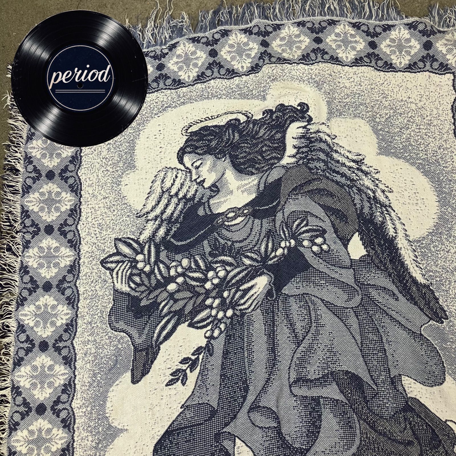 P3662 vintage エンジェル 天使 ラグマット タペストリー - メルカリ