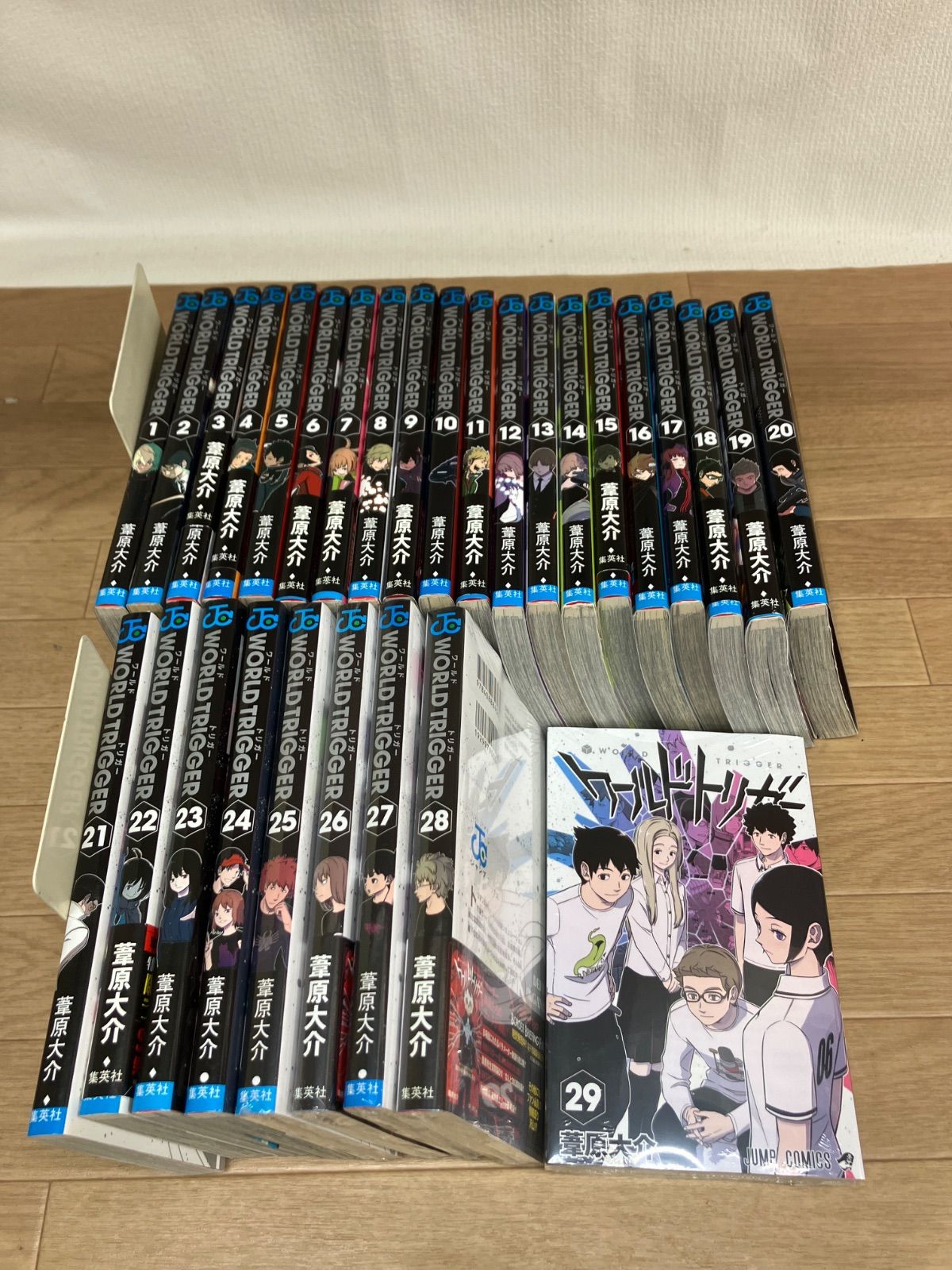 ☆②【25巻以降未開封】ワールドトリガー 1～29巻 コミックセット