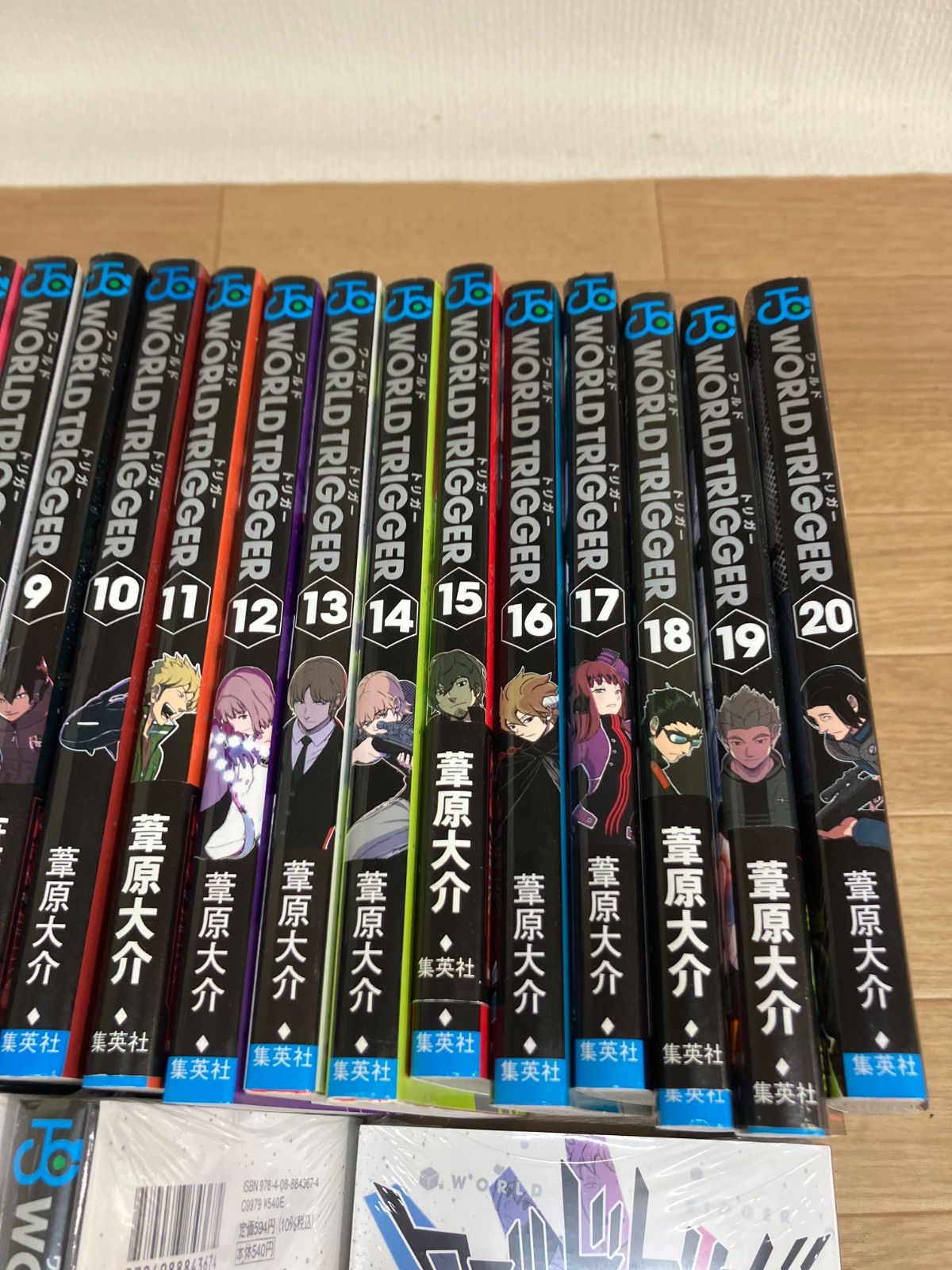 ☆②【25巻以降未開封】ワールドトリガー 1～29巻 コミックセット