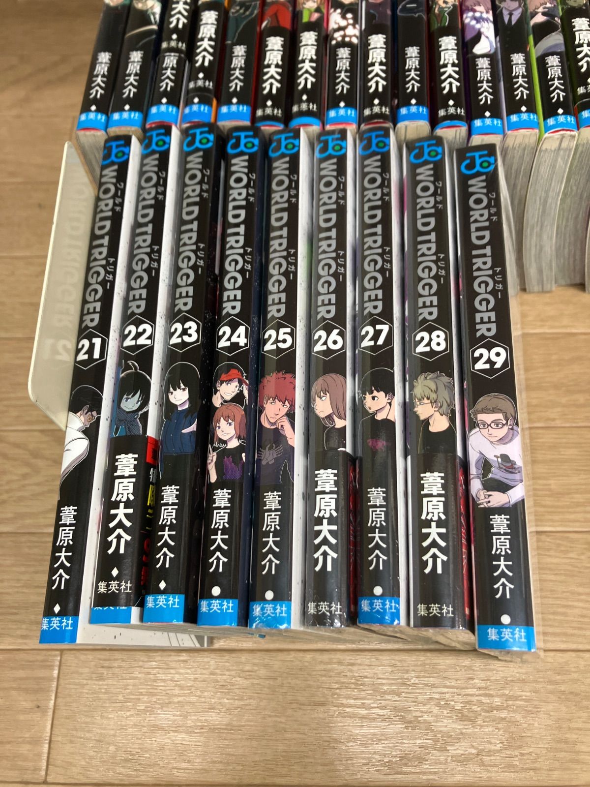 ☆②【25巻以降未開封】ワールドトリガー 1～29巻 コミックセット