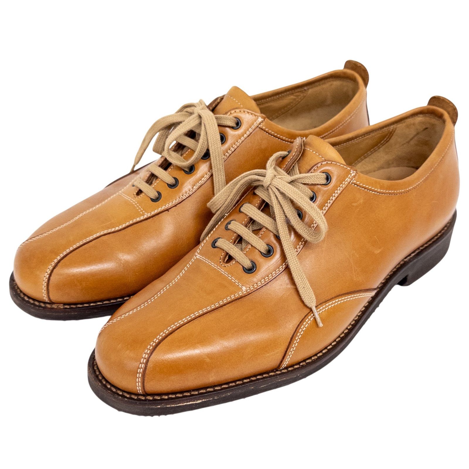 Crockett & Jones/クロケット＆ジョーンズ/RALLY/レザーシューズ/サイズUK7E/ブラウン/メンズ/ビジネスシューズ/RS0514