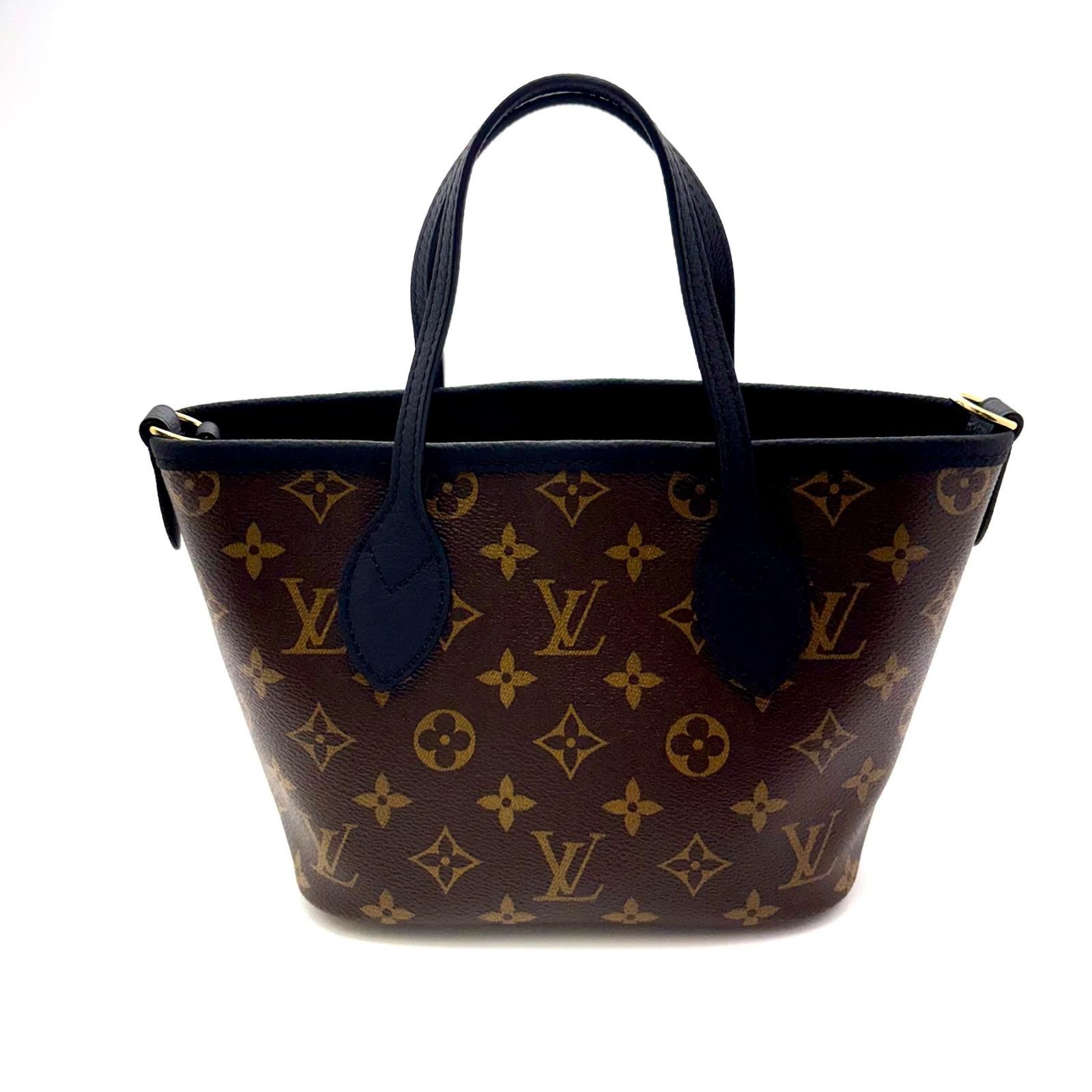 LOUIS VUITTON ルイ・ヴィトン ネヴァーフル・インサイドアウトBB モノグラム ブラック M28347 ショルダーバッグ モノグラムキャンバス ブラック レディース【中古】471