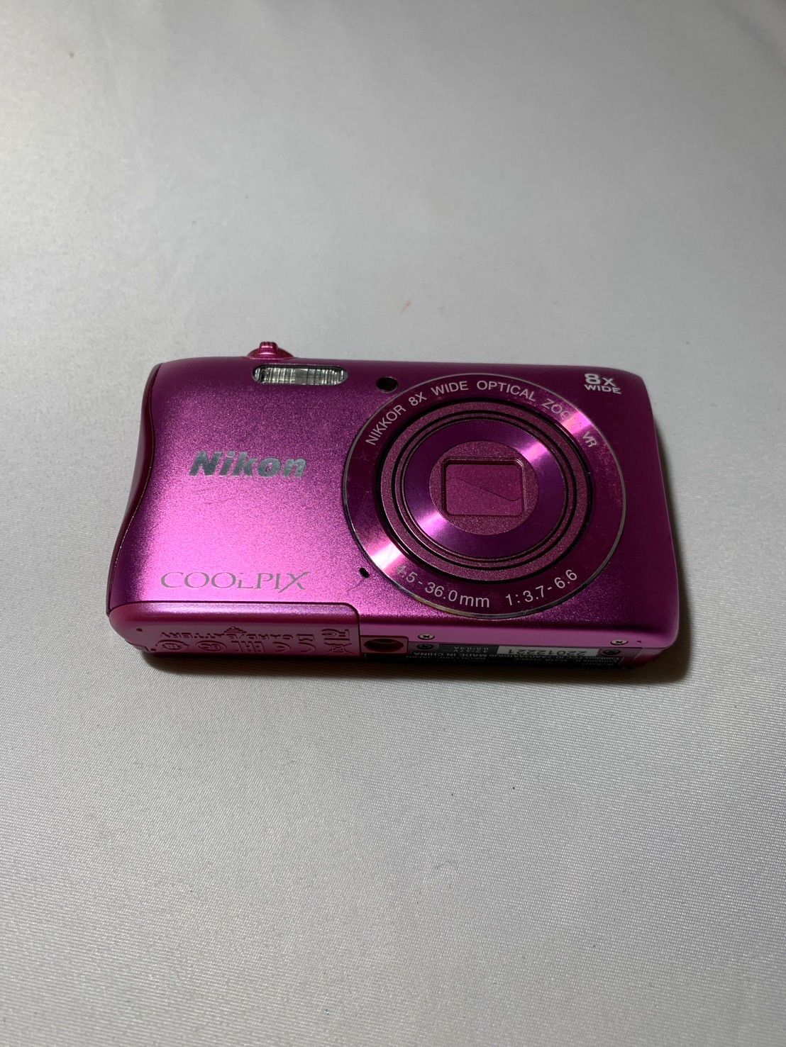 4124 Nikon COOLPIX S3700 ピンク ジャンク品 デジカメ【ネ】 - メルカリ