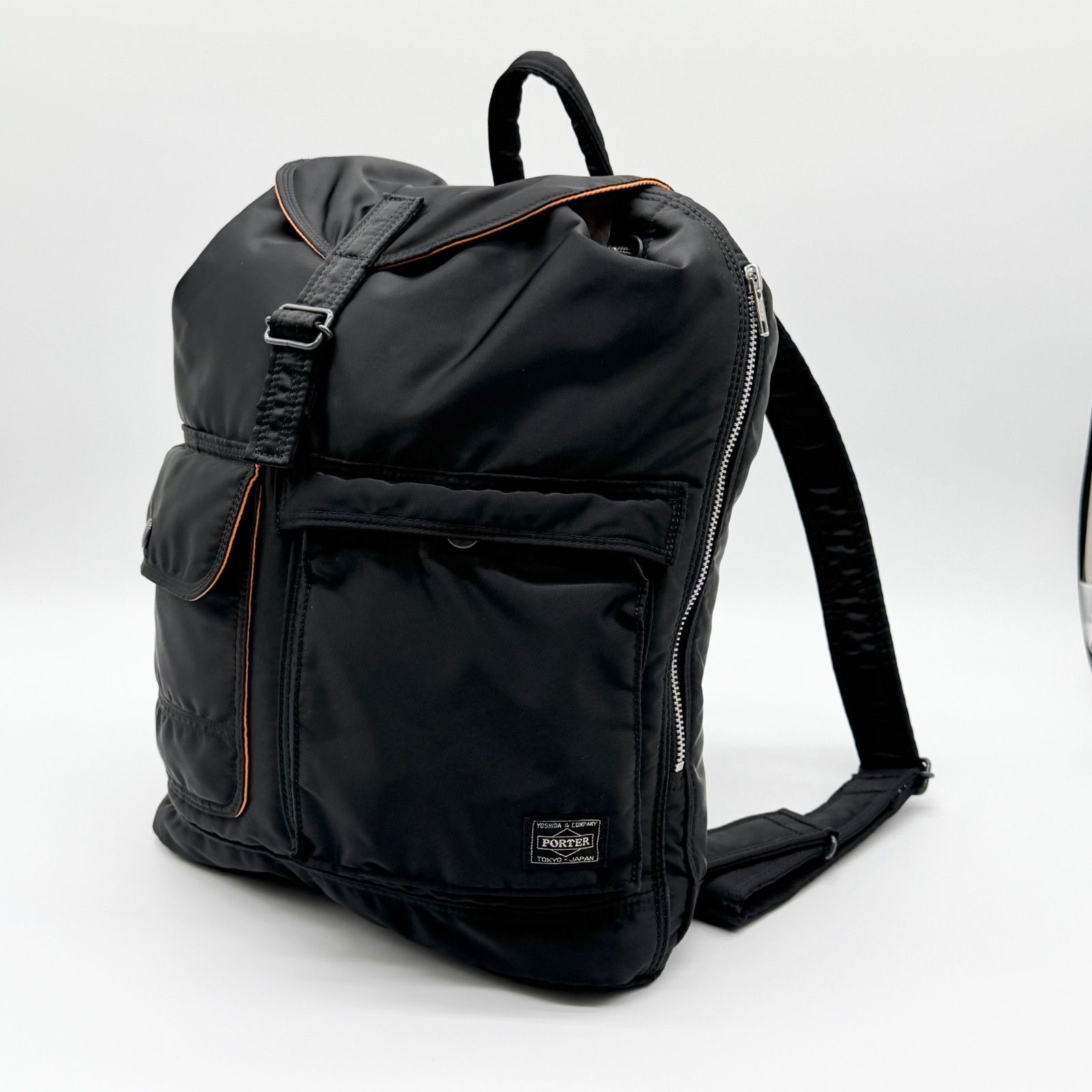 【美品】PORTER ポーター TANKER タンカー リュックサック バックパック ブラック 18,000円