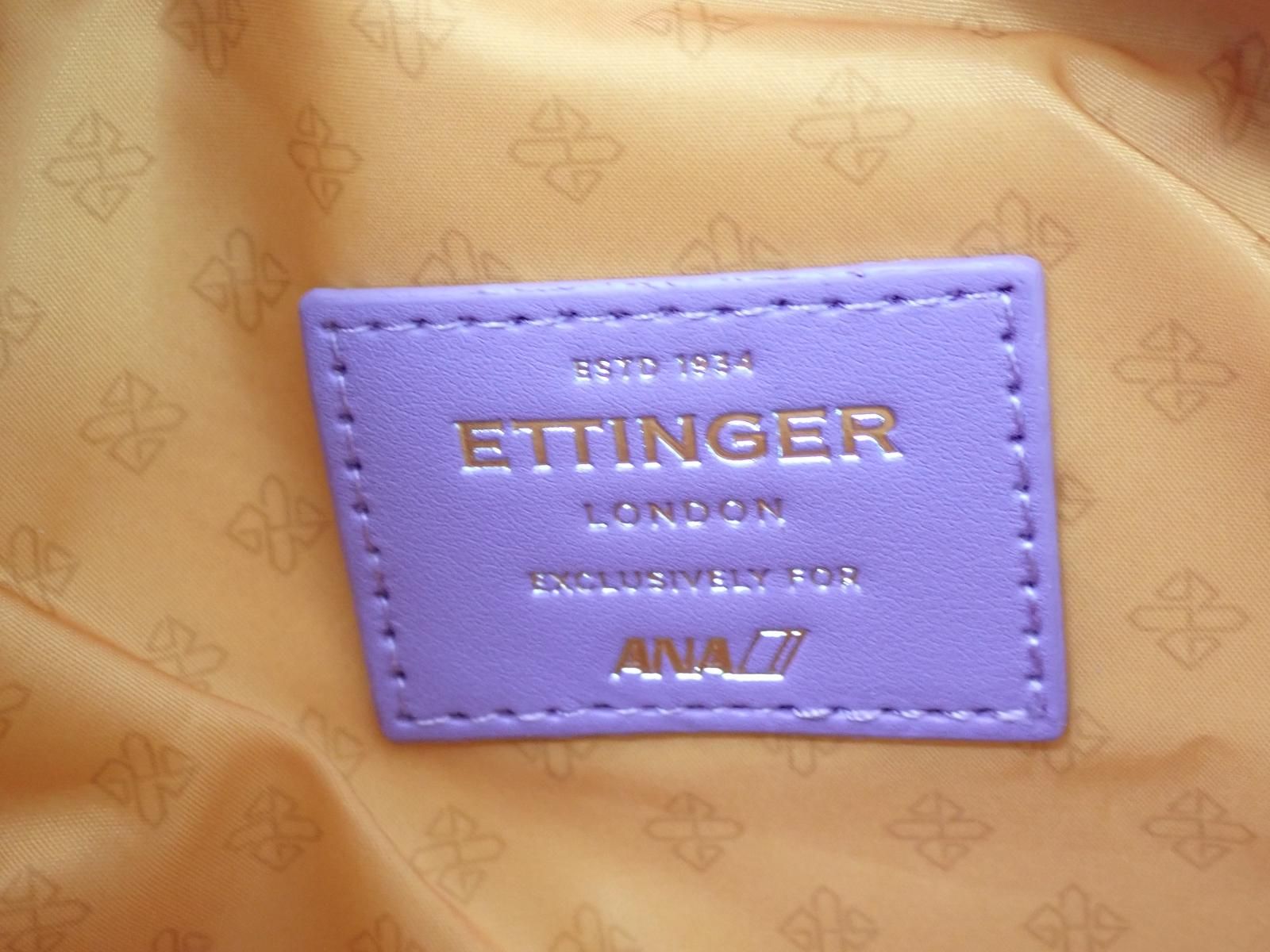 ☆10685☆ANA ファーストクラス アメニティ ETTINGER トラベルポーチ