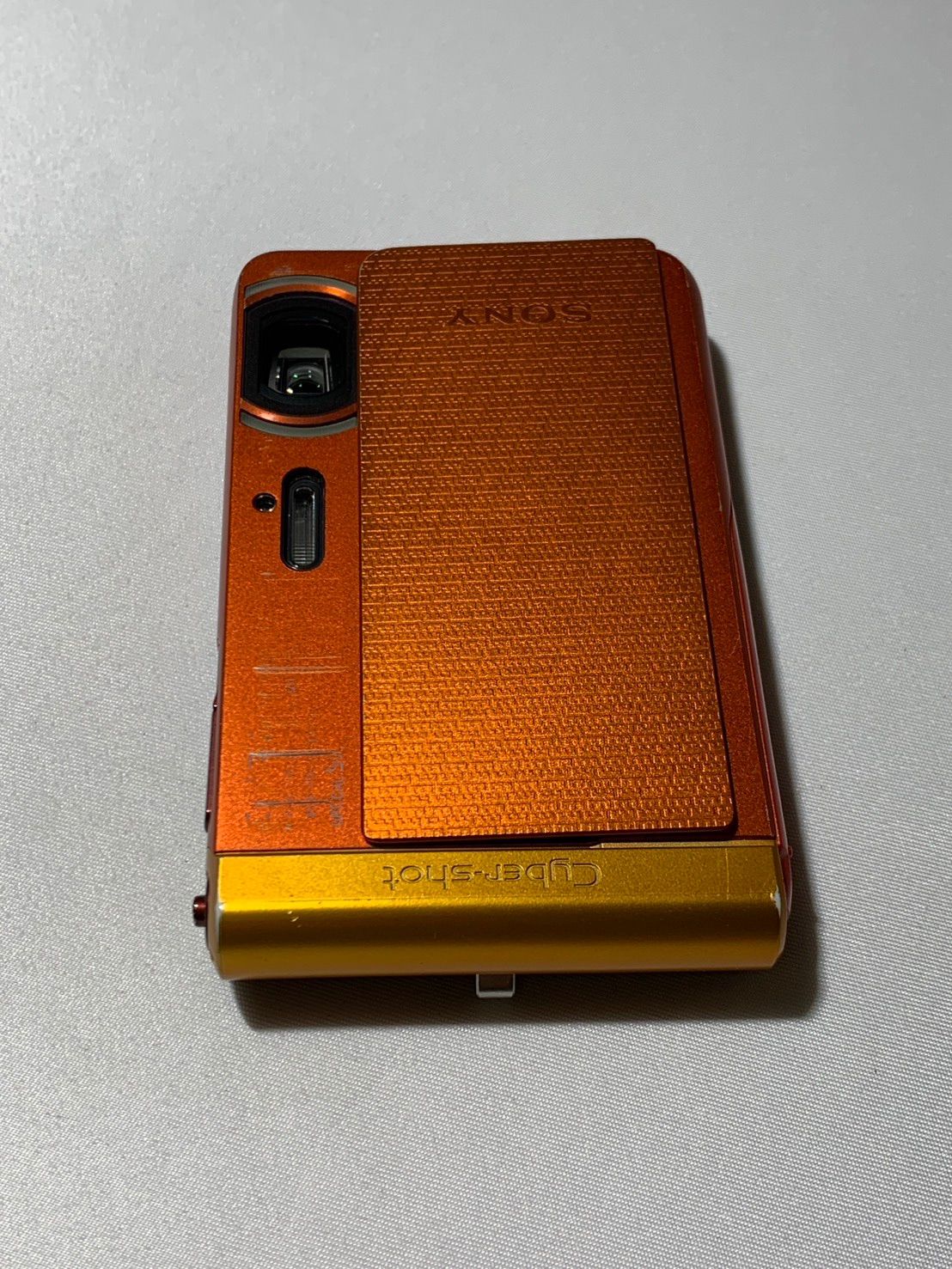 4149 Sony Cyber-shot DSC-TX30 オレンジ ジャンク品 デジカメ【ネ