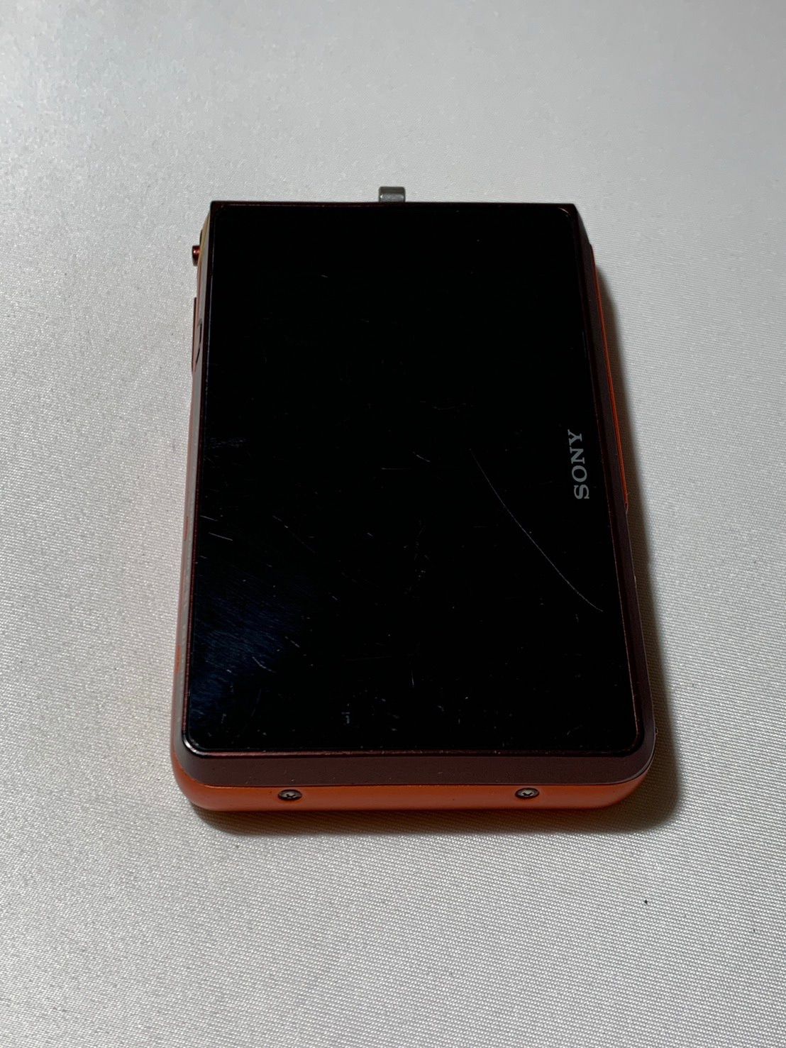 4149 Sony Cyber-shot DSC-TX30 オレンジ ジャンク品 デジカメ【ネ
