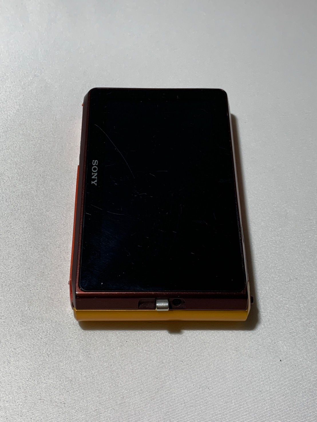 4149 Sony Cyber-shot DSC-TX30 オレンジ ジャンク品 デジカメ【ネ