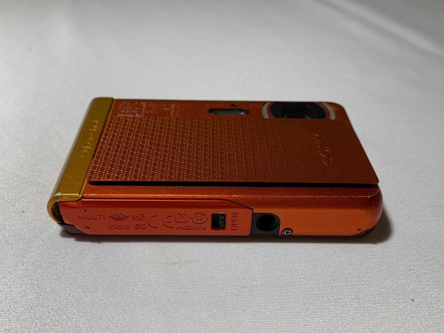 4149 Sony Cyber-shot DSC-TX30 オレンジ ジャンク品 デジカメ【ネ