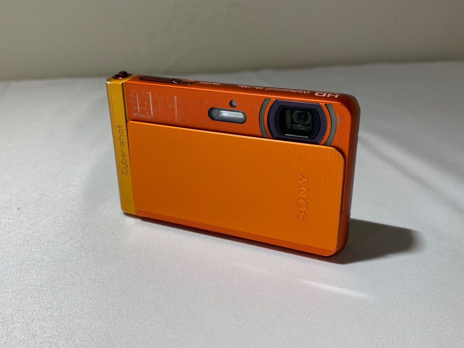 4149 Sony Cyber-shot DSC-TX30 オレンジ ジャンク品 デジカメ【ネ