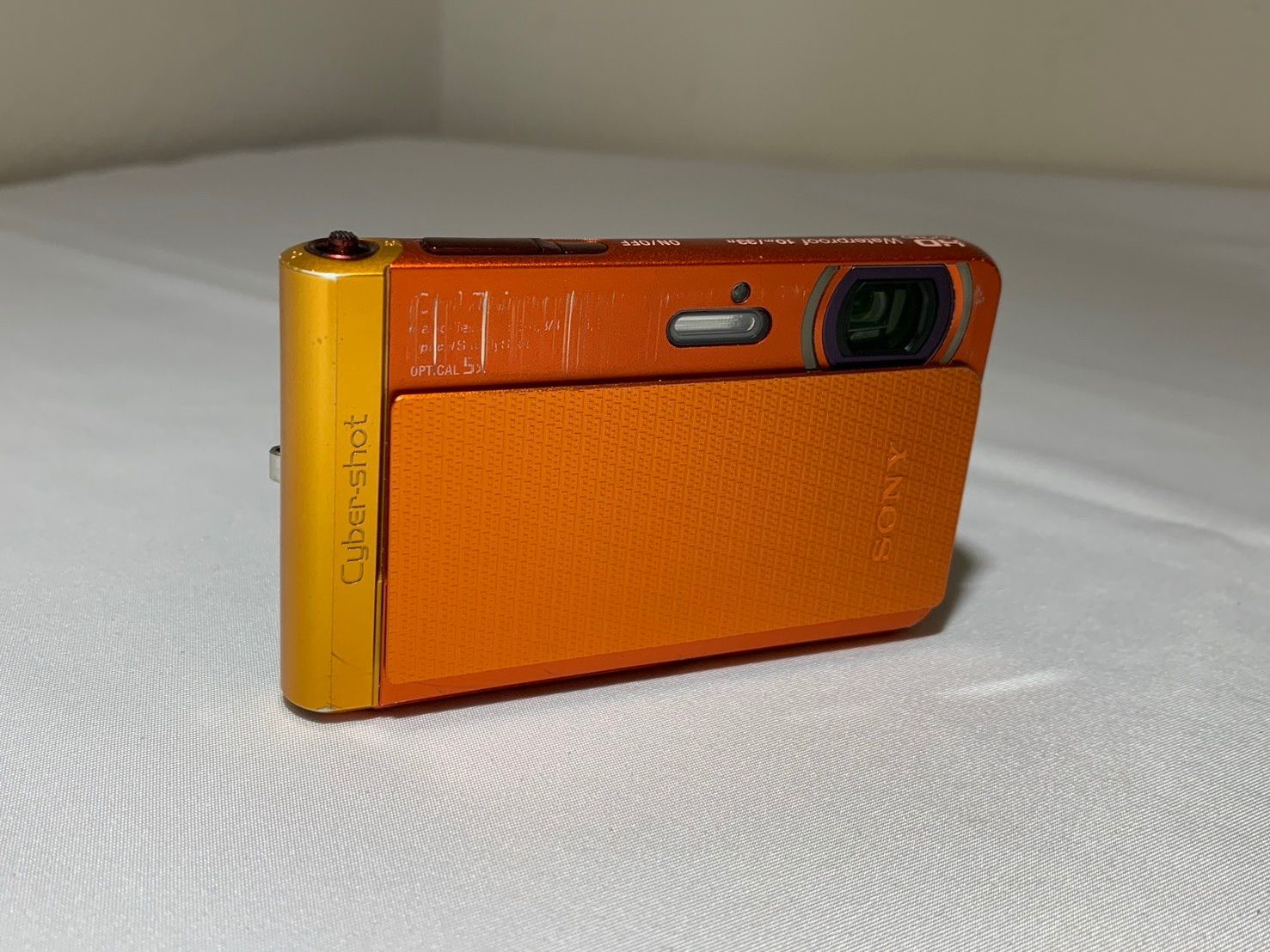 4149 Sony Cyber-shot DSC-TX30 オレンジ ジャンク品 デジカメ【ネ