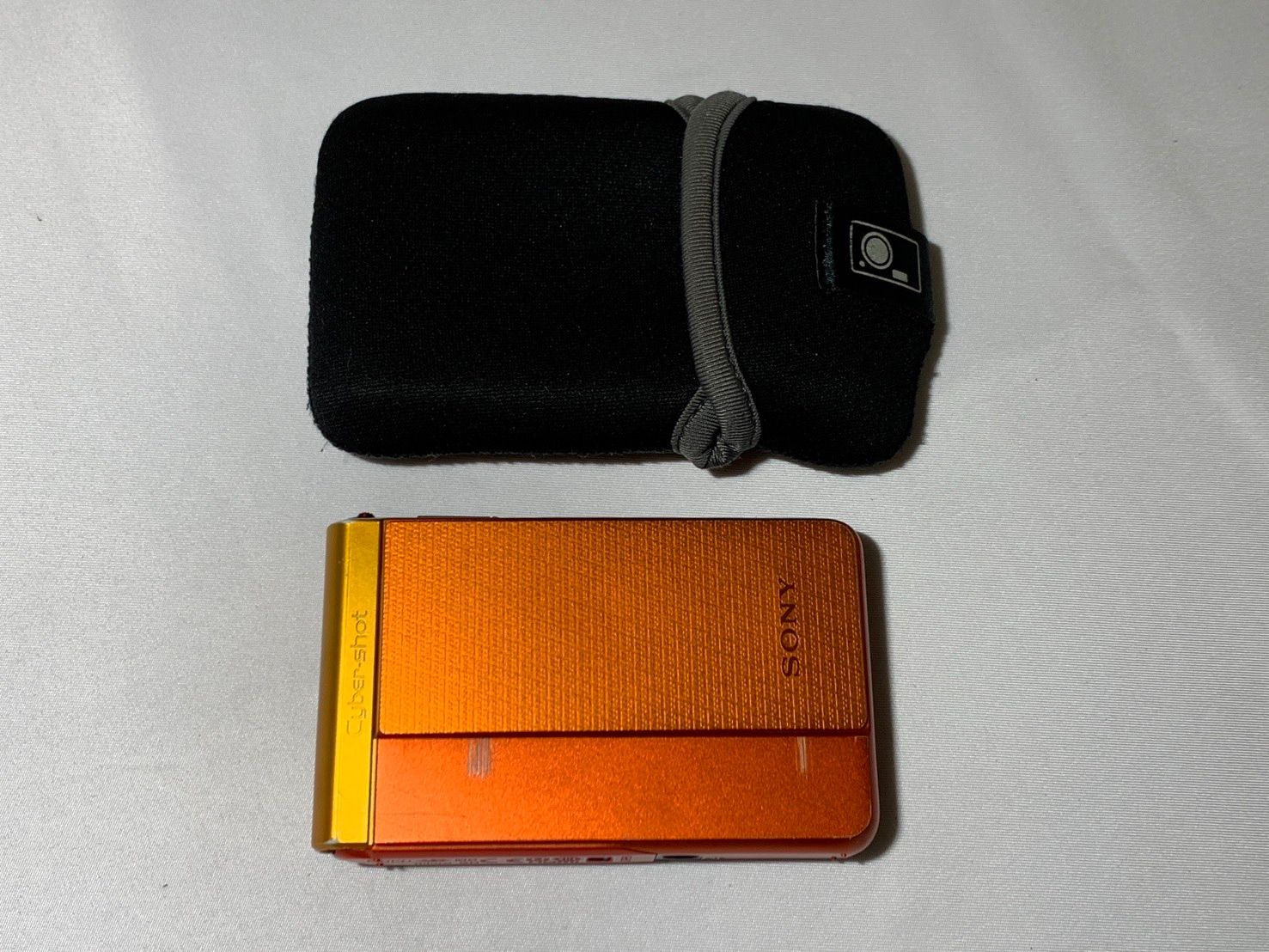 4149 Sony Cyber-shot DSC-TX30 オレンジ ジャンク品 デジカメ【ネ