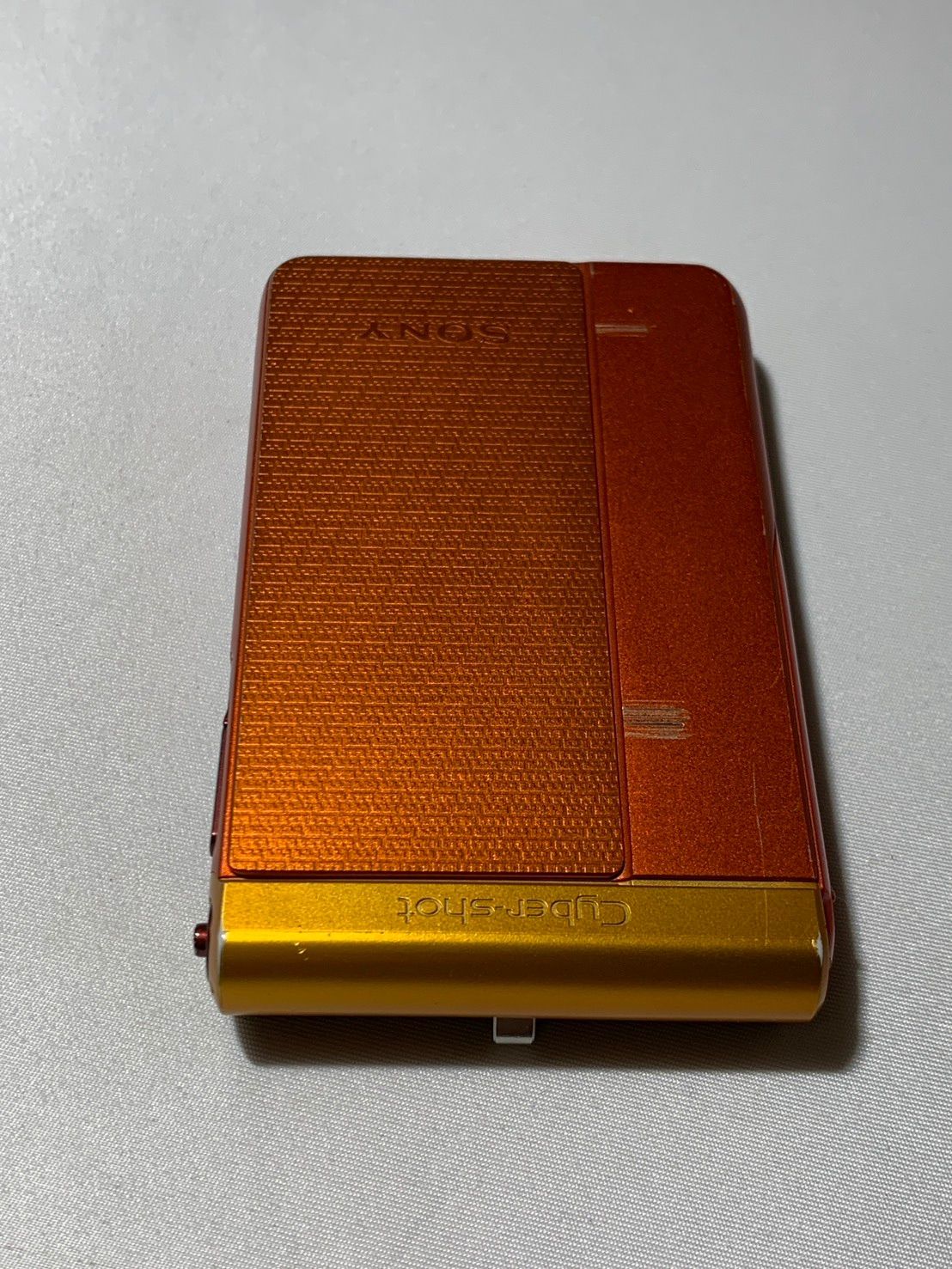 4149 Sony Cyber-shot DSC-TX30 オレンジ ジャンク品 デジカメ【ネ